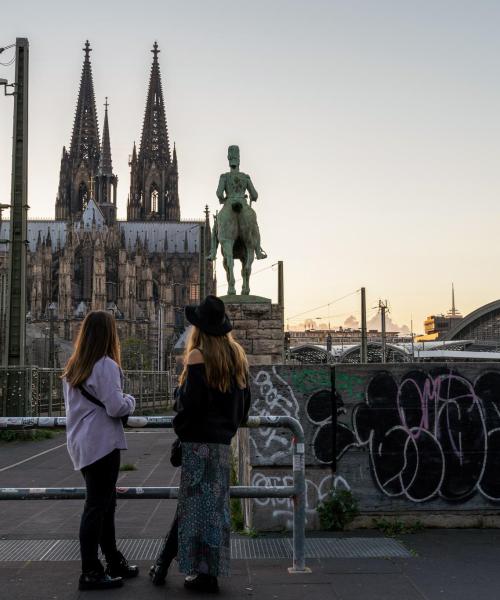 Eitt af mest heimsóttu kennileitunum í Köln.