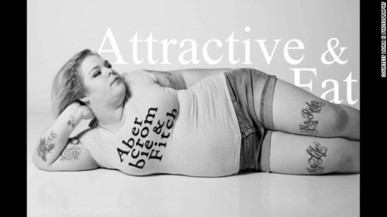 attractive and fat