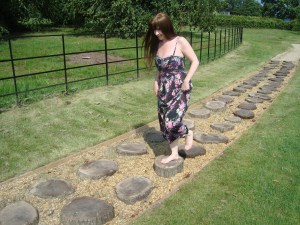 Bare Foot Walk at Trentham Gardens