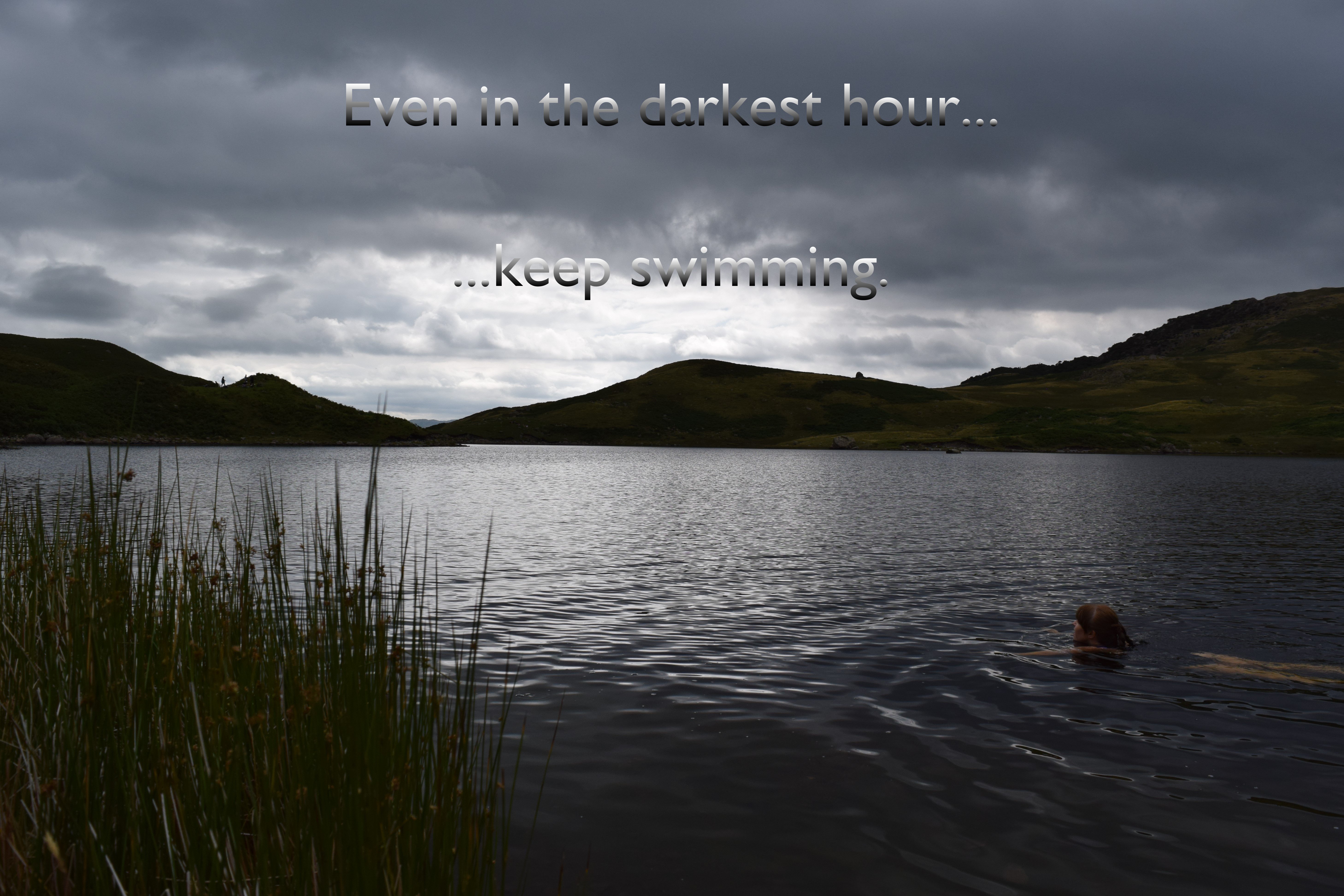 swimming