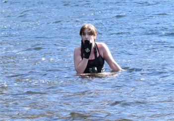 first swim