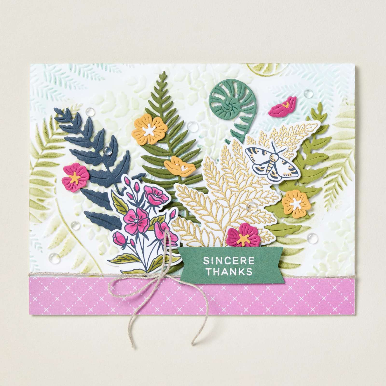 MOONLIT FLORA 12" X 12" (30.5 X 30.5 CM) DESIGNER SERIES PAPER