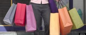 Man Carrying Shopping Bags