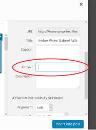 Alt Text Image in Media Library