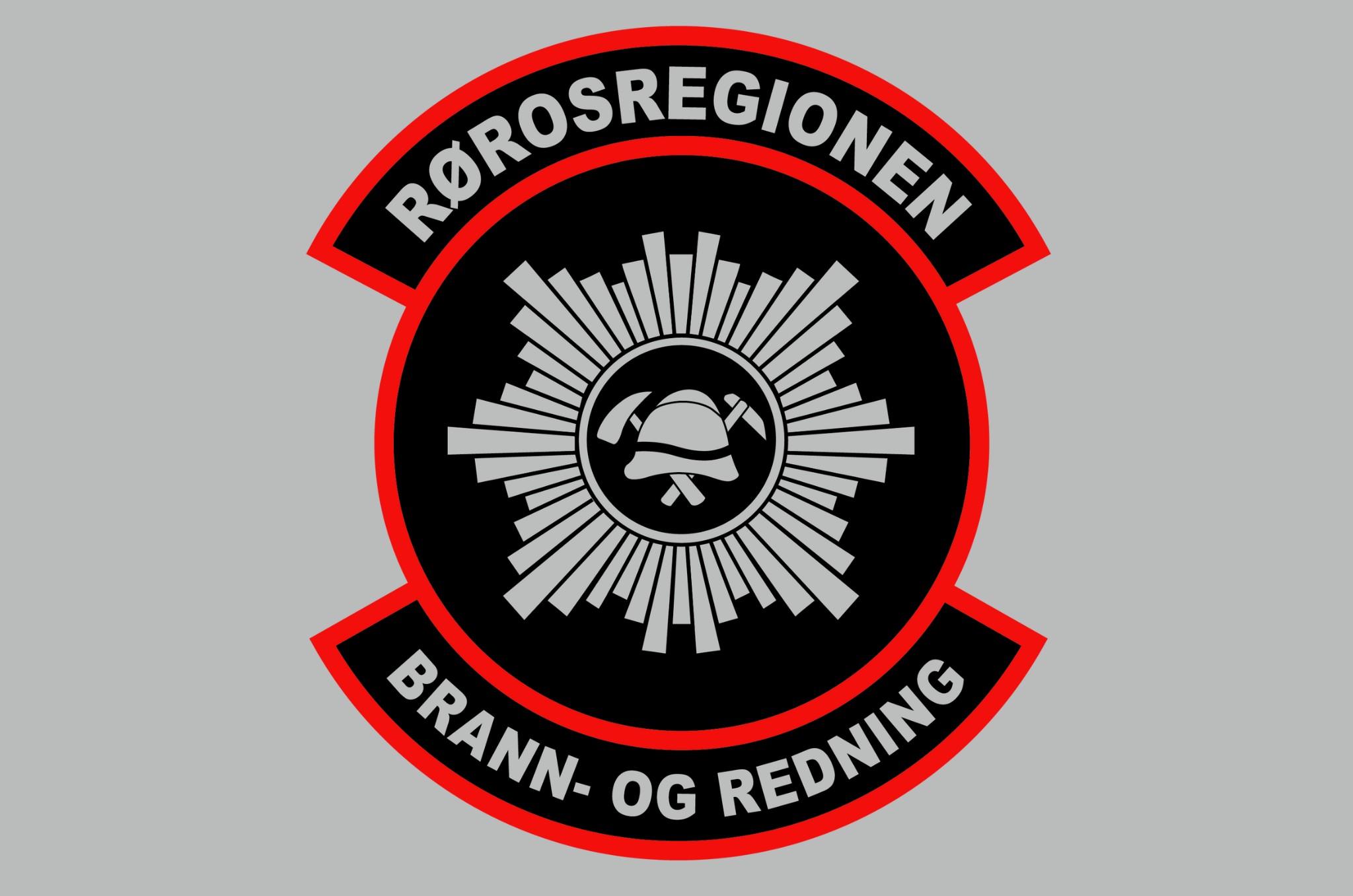 Logoen til Rørosregionen brann og redningstjeneste