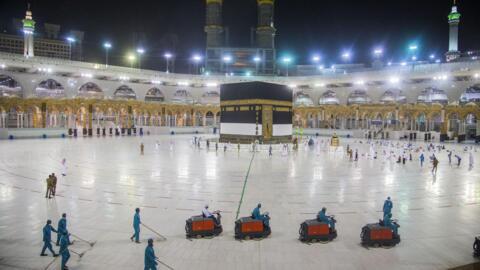 Dakin Ka'aba dake birnin Makkah a kasar Saudiya.