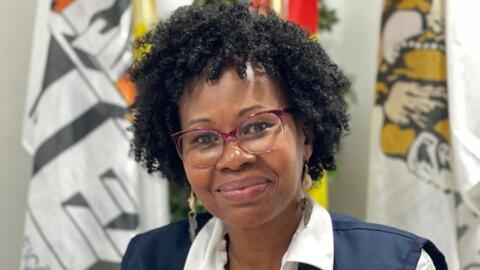 Regina Matsinhe, porta-voz do Secretariado Técnico de Administração Eleitoral, 7 de Outubro de 2024, Maputo.