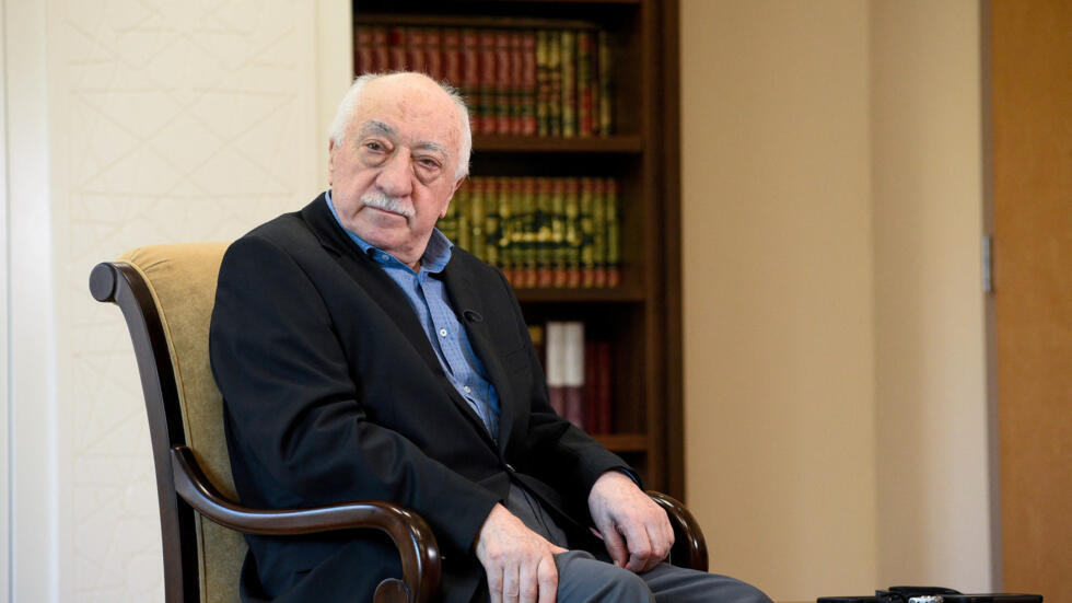 Predicatorul musulman Fethullah Gulen la domiciliul sau din Statele Unite, pe 10 iulie 2017.