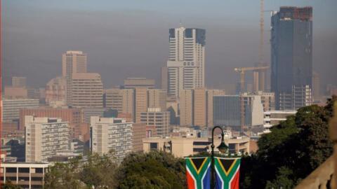 Vue de la capitale sud-africaine Pretoria, le 19 juin 2024.