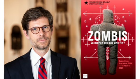 Philippe Charlier, «Exposition Zombis, la mort n'est pas une fin ?».