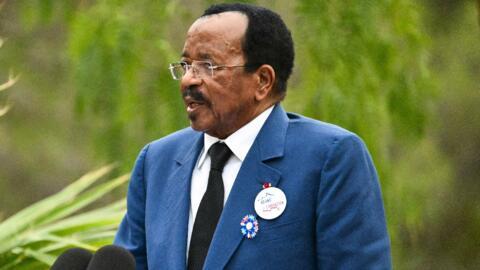 Le président du Cameroun, Paul Biya, ici en août 2024. (illustration)