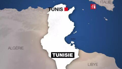 RFI archive Carte pays Afrique - Tunisie