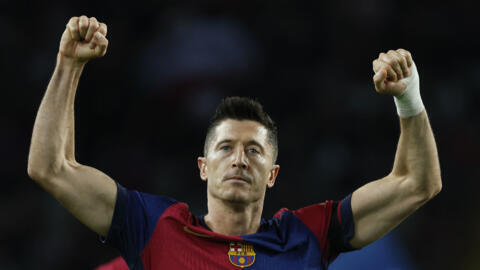 Robert Lewandowski, avançado do FC Barcelona.