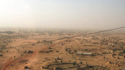 Une vue aérienne de la ville de Djibo, dans le nord du Burkina Faso, où MSF a décidé de provisoirement suspendre ses activités face à l'insécurité.