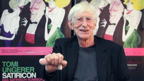 Tomi Ungerer fitaccen mai zane dan gwagwarmaya kuma mawallafin littafi dan asalin kasar Faransa mazaunin Ireland