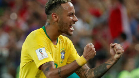 Ɗan wasan gaba na tawagar Brazil Neymar da Silva Santos Júnior. 