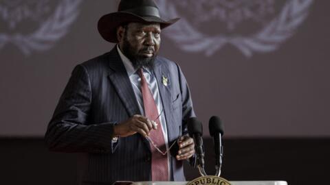 Salva Kiir, Presidente do Sudão do Sul. 