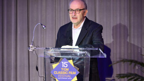 HOLLYWOOD, CALIFORNIA - APRIL 18: Bruce Goldstein speaks onstage at the "So You Think You Know Movies" panel during the 2024 TCM Classic Film Festival on April 18, 2024 in Hollywood, California.