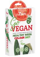 Подарочный набор "Govegan Healthy. Week Color Diet" (7 тканевых масок для лица; арт. ПН091)