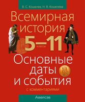 Всемирная история. 5-11 классы. Основные даты и события с комментариями