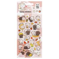 Наклейки гелевые "Cute kittens"