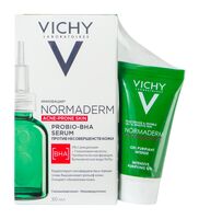 Подарочный набор "Normaderm" (сыворотка для лица, гель для умывания)