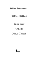 Tragedies: King Lear; Othello; Julius Ceasar — фото, картинка — 1