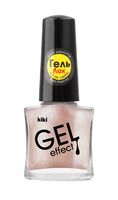 Лак для ногтей "Gel Effect" тон: 081, бледно-розовый с блестками