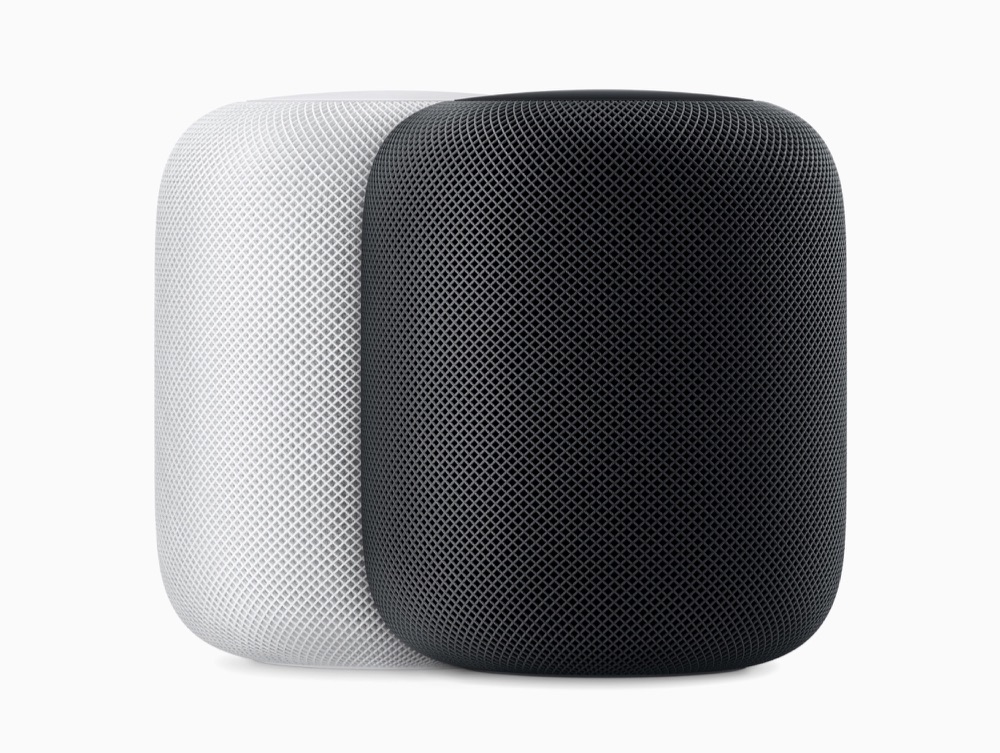 HomePod stereo.