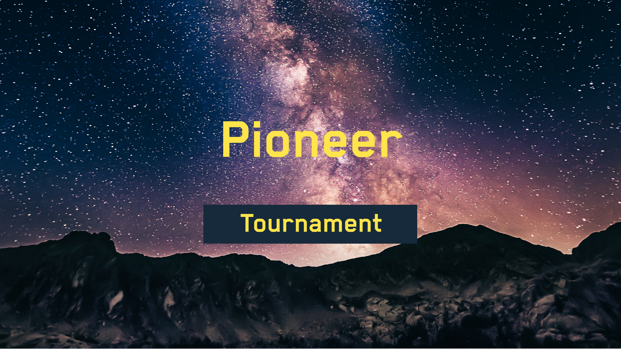 The Pioneer Tournament is coming to an end