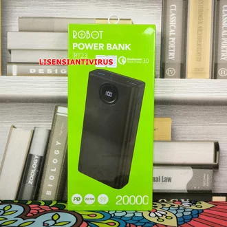 PowerBank ROBOT 20000mah RT23 Quick Charging For Lightning Micro TypeC