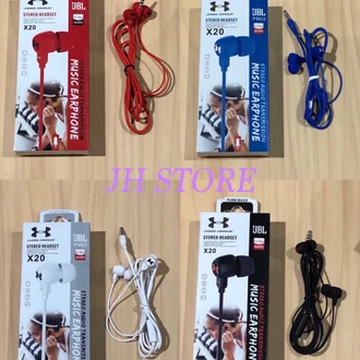 Handsfree Headset JBL Earphone X20 Handsfree Handset JBL Earphone X20