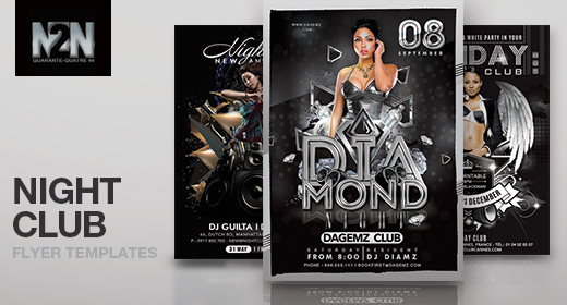 n2n44 nightclub flyer templates