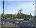 TQ2838 : Roundabout on Gatwick Road by JThomas