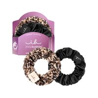 Набор резинок-браслетов для волос "Sprunchie Slim Premium Leo is the New Black" (2 шт.)
