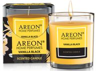 Свеча декоративная ароматизированная "Vanilla Black" (120 г)