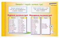 Звонкія і глухія зычныя гукі. Цвёрдыя і мяккія зычныя гукі