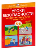 Уроки безопасности. Как вести себя дома и на улице. Для детей 5-6 лет