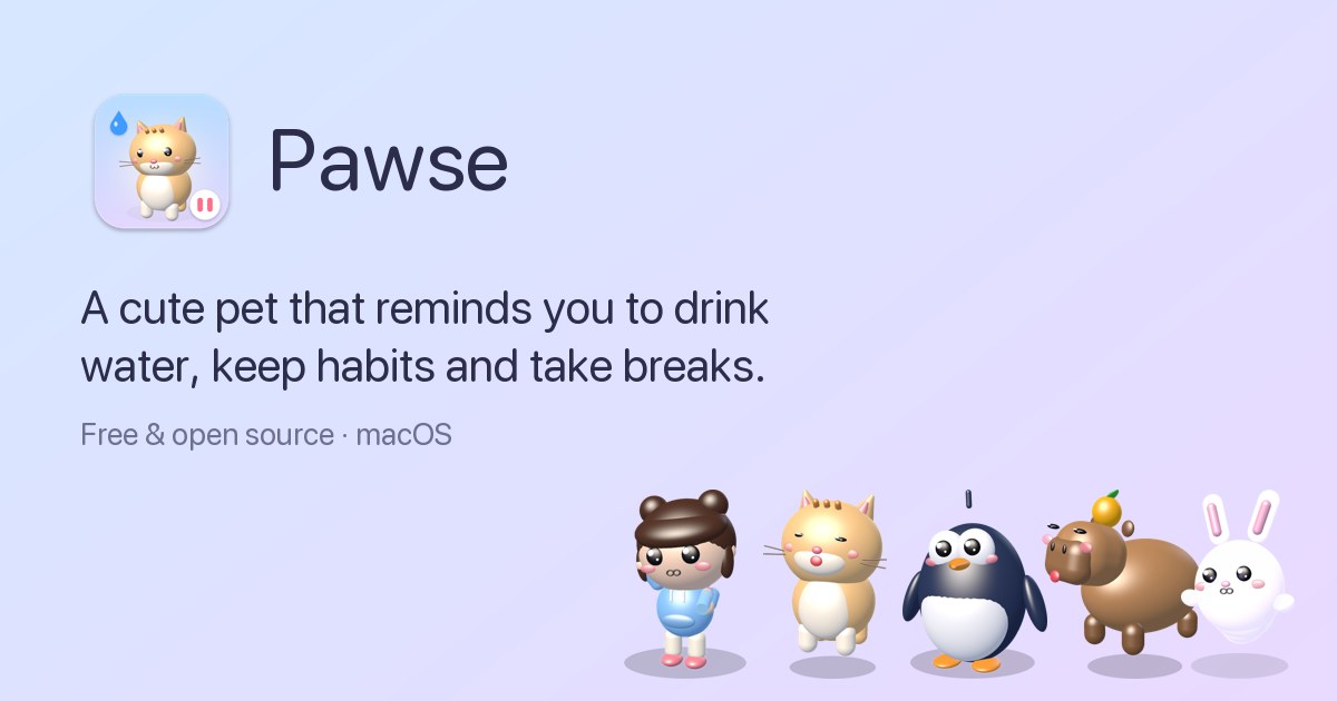 Pawse logo