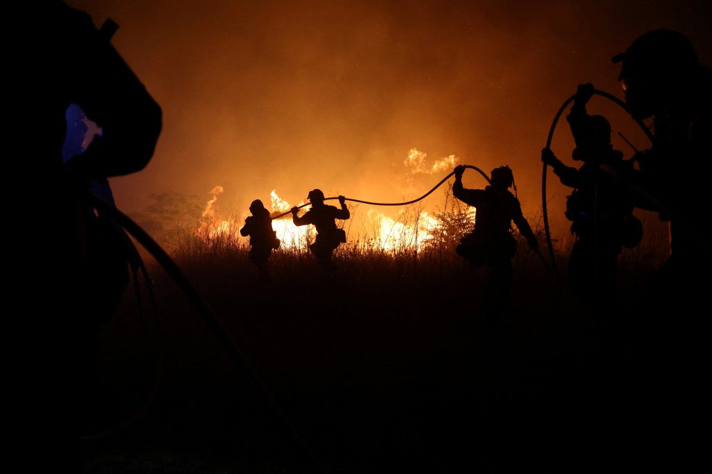 At least 20 migrants and refugees died in a fire near the village of Makri on the region of Evros, Greece, on August 22, 2023 | Photo: REUTERS/Alexandros Avramidis.