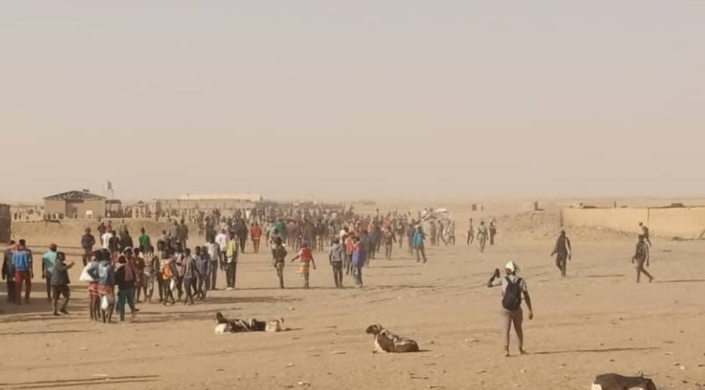 Migrants arrive in Niger | Photo: Alarme phone Sahara