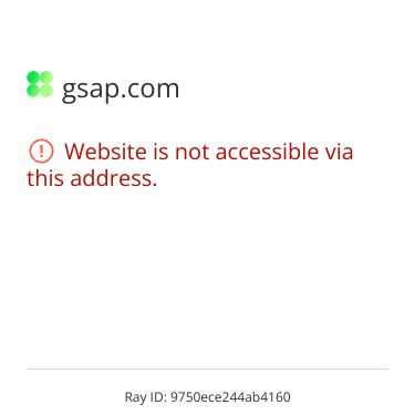 Screenshot of https://gsap.com/