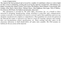 A note of appreciation
The material has been produced and reviewed by a number of contributors whom we wish to thank
for thei