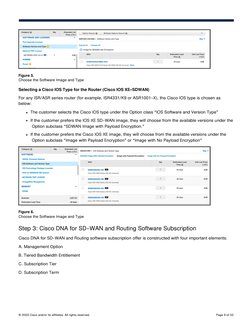 © 2023 Cisco and/or its affiliates. All rights reserved.
Page 9 of 33
Figure 5.
Choose the Software Image and Type
Selecting