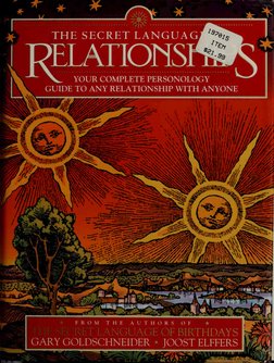 •
''/h^
THE SECRET LANGUAG
^^^c
R
^
YOUR COMPLETE PERSONOLOGY
GUIDE TO ANY RELATIONSHIP WITH ANYONE
55«
:2S3gpK
rr ii/- .'v
^