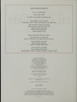 ACKNOWLEDGMENTS
ft
Text: Gary Goldschneider
Editor: Marie Timell
Text Editor: David Frankel, with Barbara Ross
Photo Research