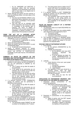 o
So far UNKNOWN and INACTIVE in
partnership affairs that the business
reputation of the partnership could not be
sai