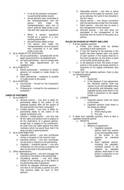 
If not all the partners consented –
no partnership liability results
Actual partners who consented to
the misr
