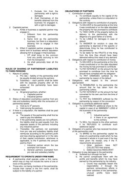 1. Exclude him from the
partnership, with a right to
damages
2. Avail themselves of the
benefits obtained from the
b