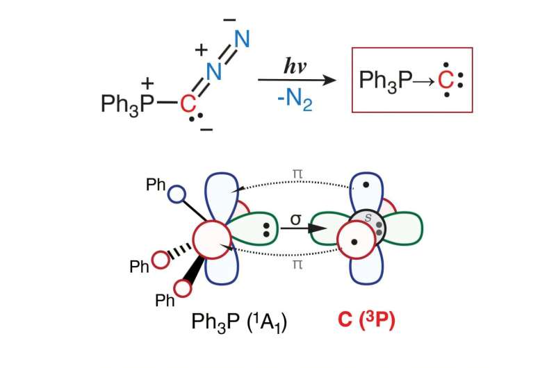 An exotic monovalent carbon compound